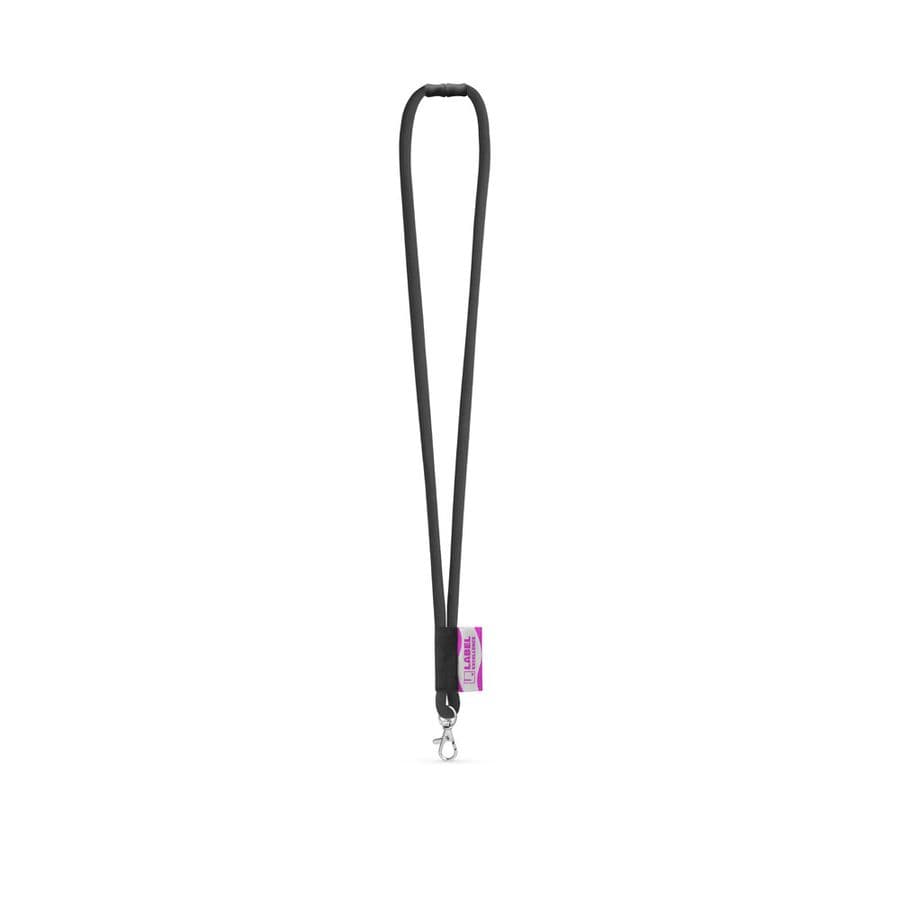 WISBECH. SET Lanyard TUBE Long (Ø 7 mm) med 9 mm grindkarbinhake och Ø 7 mm säkerhetsspänne