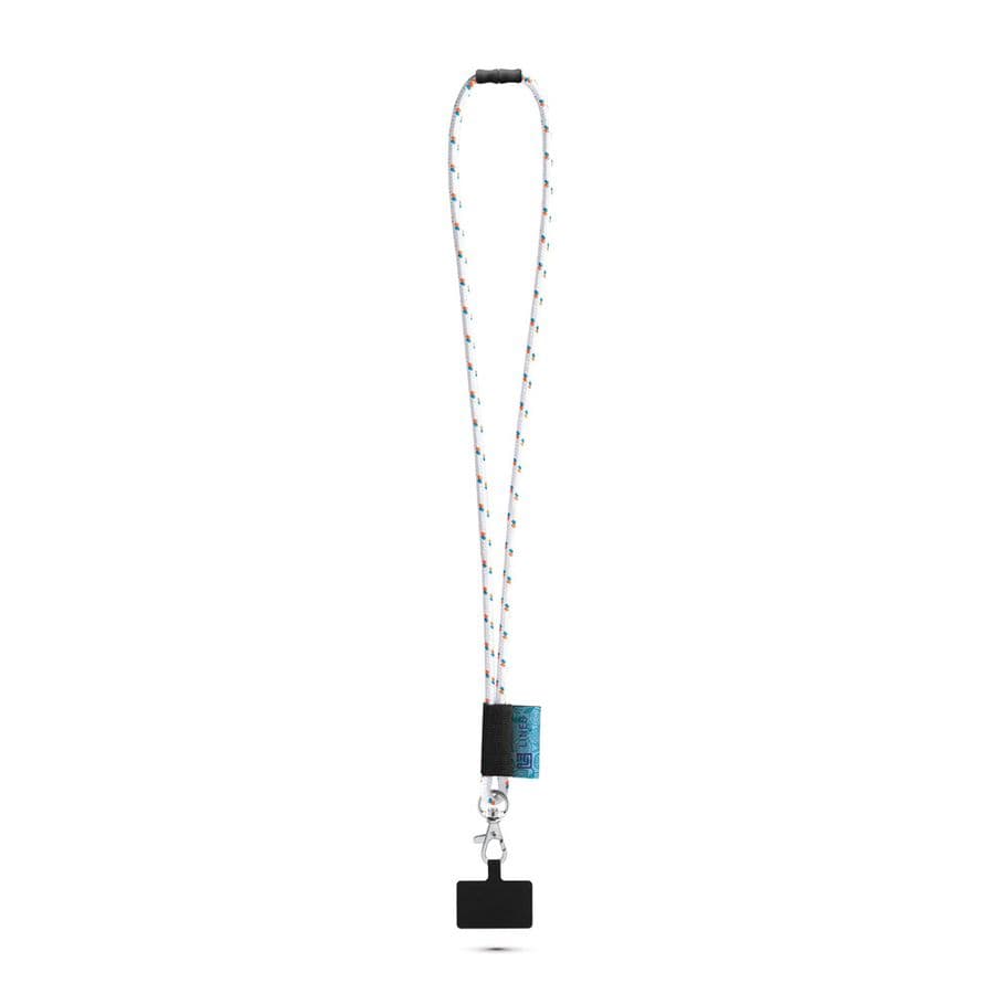 STAFFORD. SET Lanyard NAUTIC Lång (Ø 7 mm) med 9 mm grindkarbinhake och mobiltelefonhållare