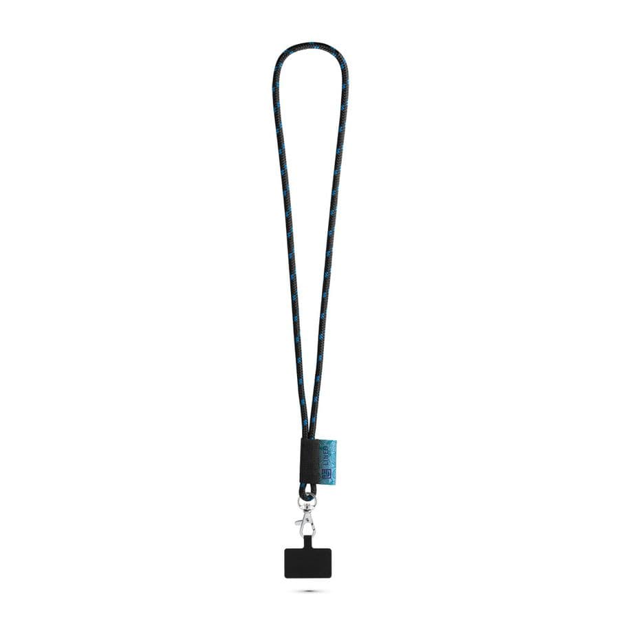 STAFFORD. SET Lanyard NAUTIC Lång (Ø 7 mm) med 9 mm grindkarbinhake och mobiltelefonhållare