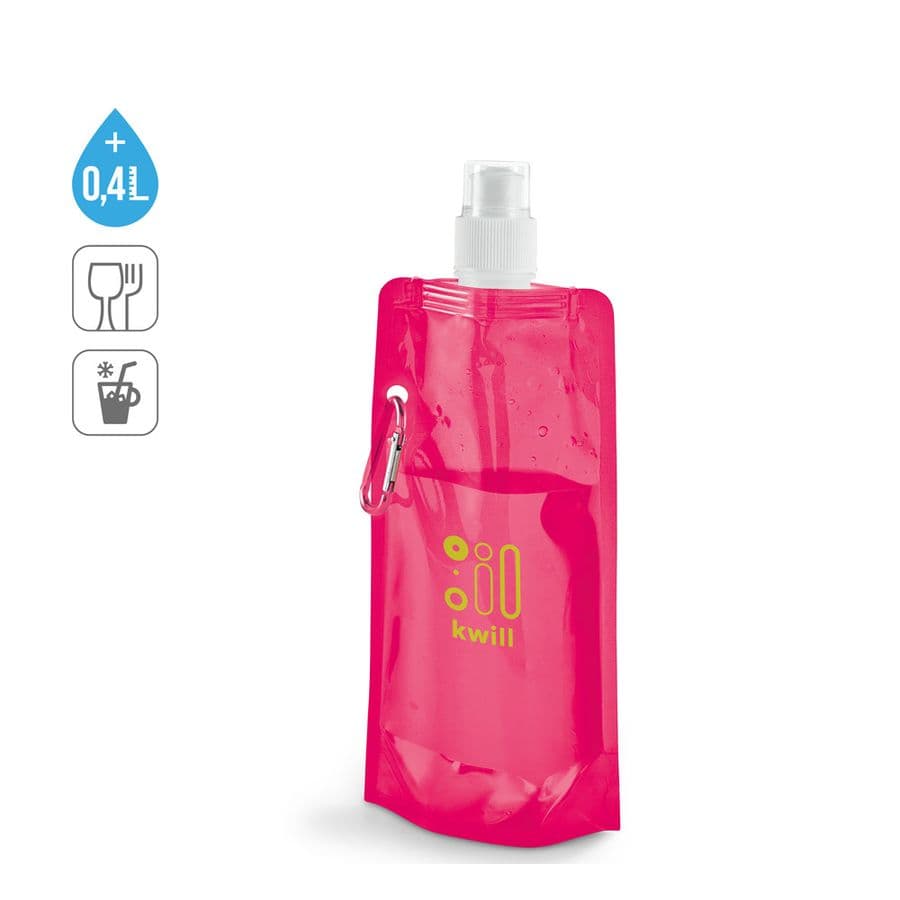 KWILL. 460 ml PE hopfällbar flaska