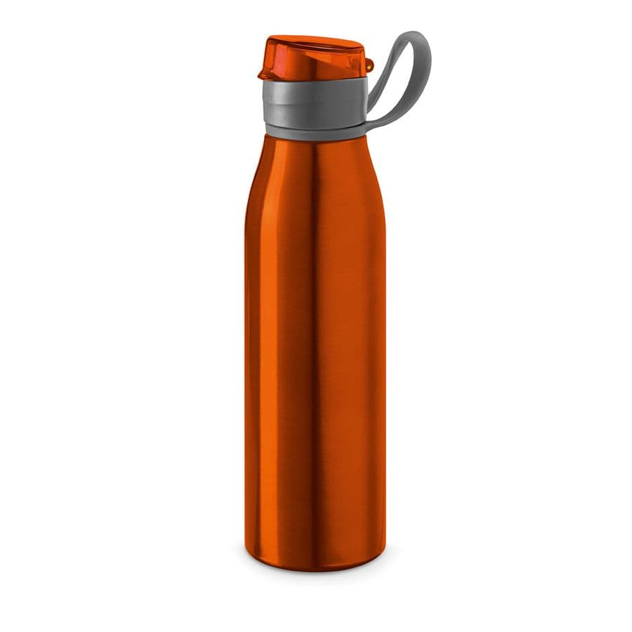 KORVER. Aluminium 650 mL sportflaska Orange