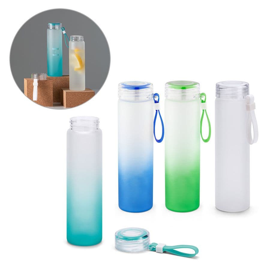WILLIAMS. Flaska i borosilikatglas och lock AS 470 mL
