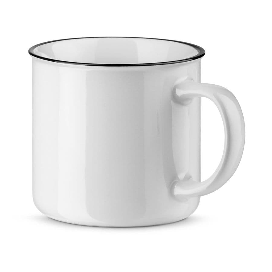 VERNON WHITE. Keramisk mugg 340 mL