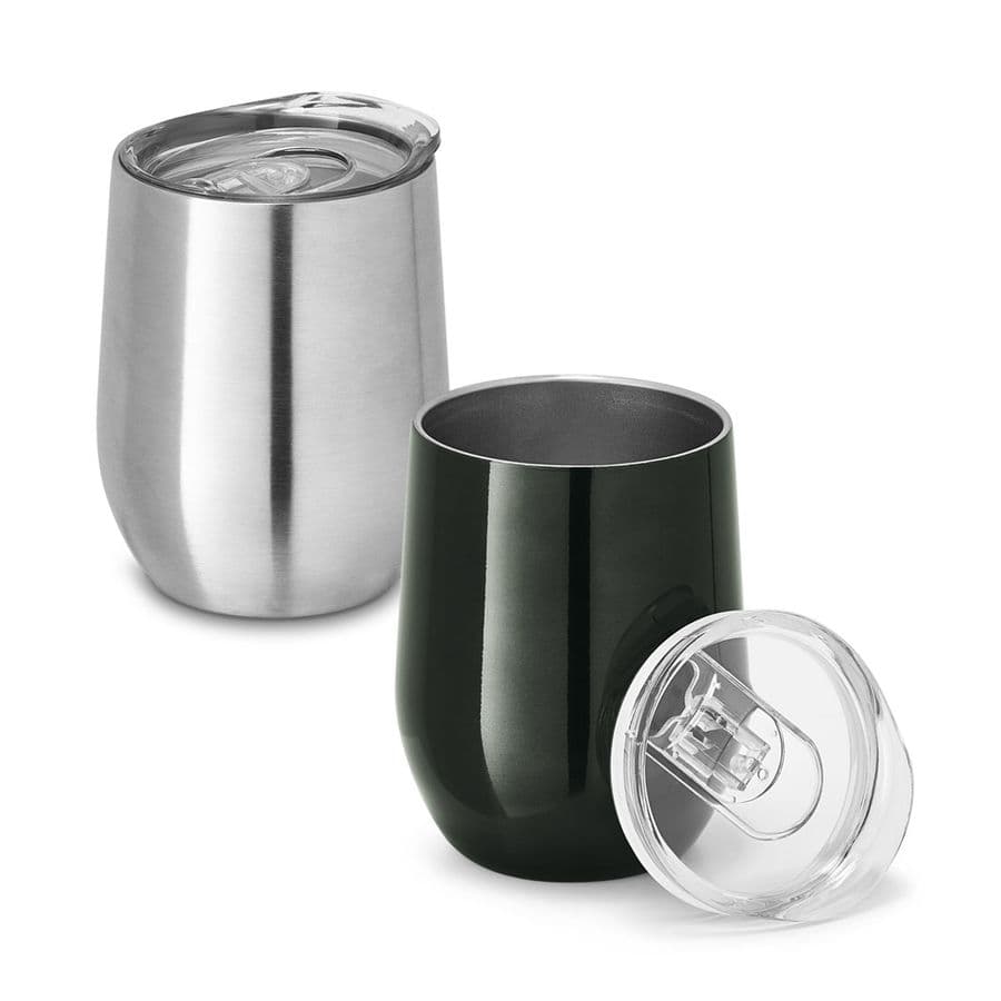 RONDE. Termosmugg i rostfritt stål 400 ml