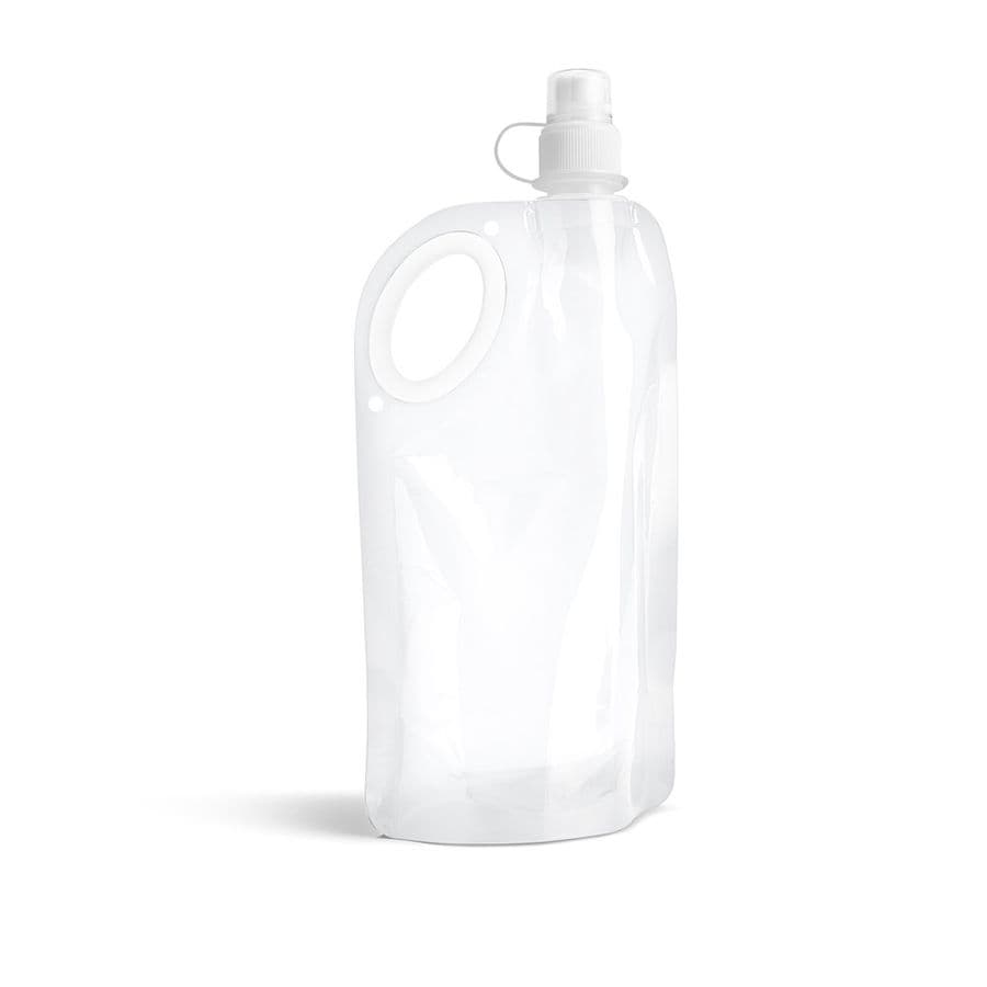 HIKE. Hopfällbar flaska i PET, PA och PE 750 mL Vit