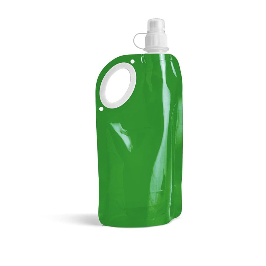 HIKE. Hopfällbar flaska i PET, PA och PE 750 mL Grön