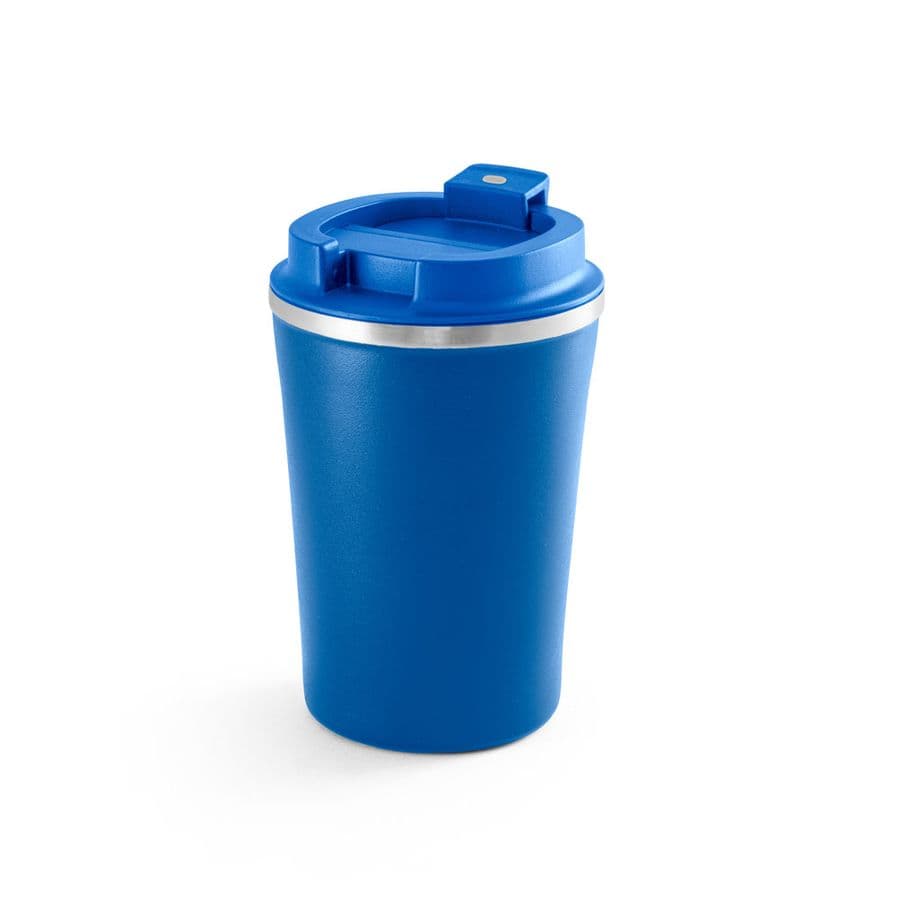 PHELPS. Rostfritt stål och PP mugg 470 mL Blå