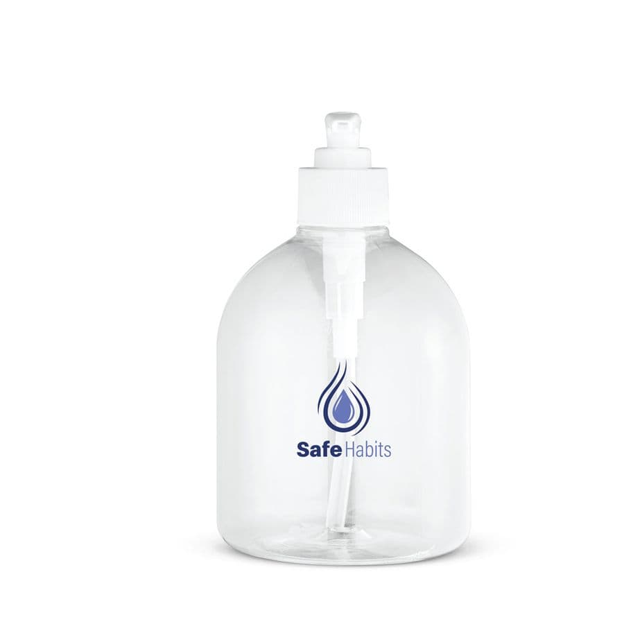 REFLASK 500. Flaska med dispenser i PET och PP 500 mL