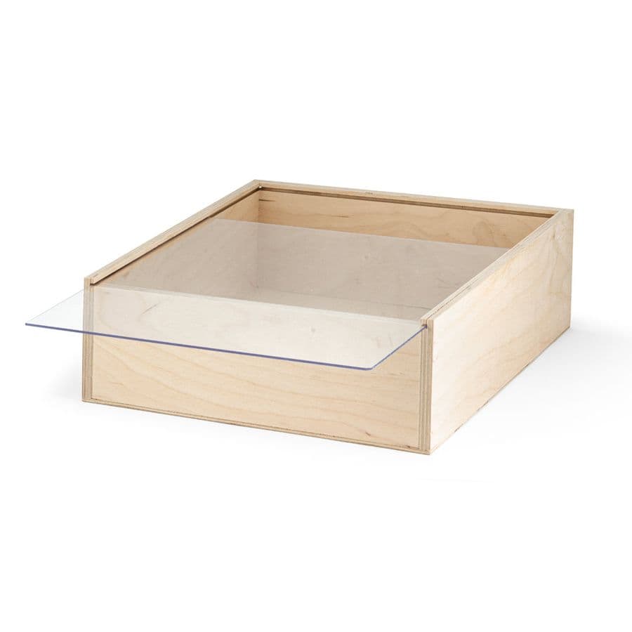 BOXIE CLEAR L. Trälåda