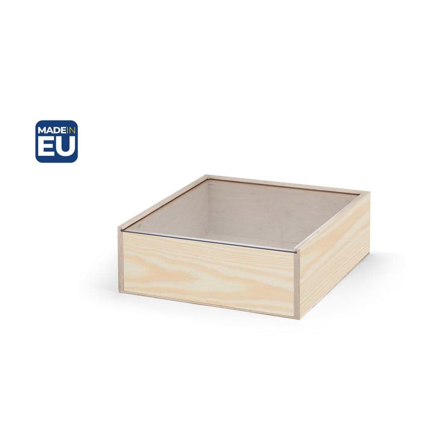 BOXIE CLEAR L. Trälåda