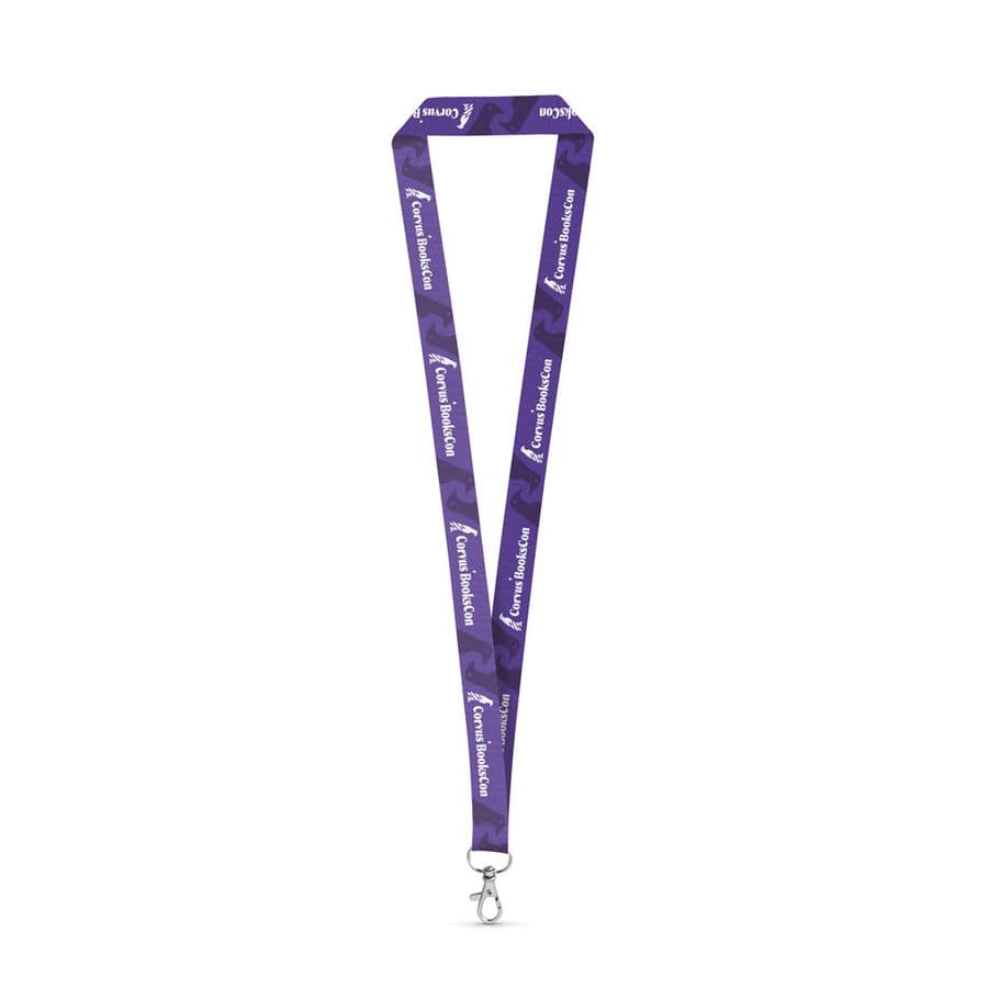 WINDSOR. SET Lanyard SUBLIMATION Long II (20 mm) i återvunnen polyester (100 % rPET) med 20 mm karbinhake