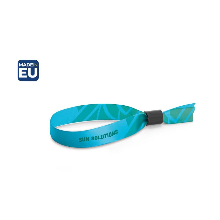 HOBART. SET Lanyard SUBLIMATION Slim II (15 mm) polyesterarmband med säkerhetsspänne