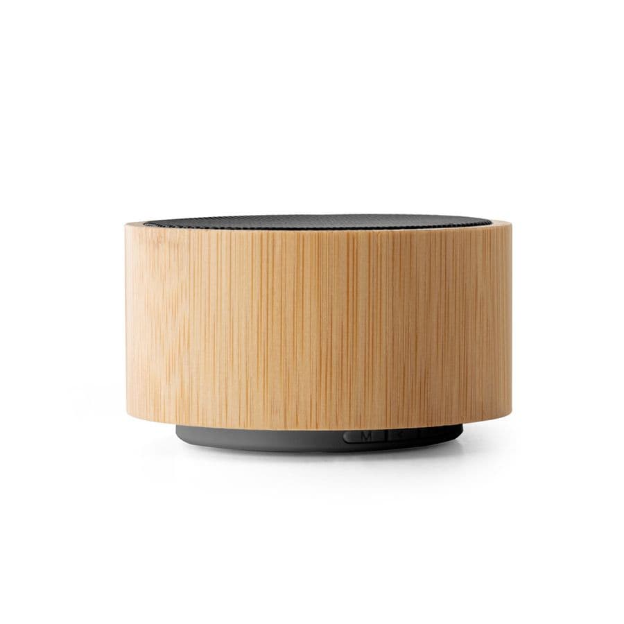 ARBER. Bärbar 3W högtalare med 4h batteritid i bambu och Återvunnen ABS (100% rABS)