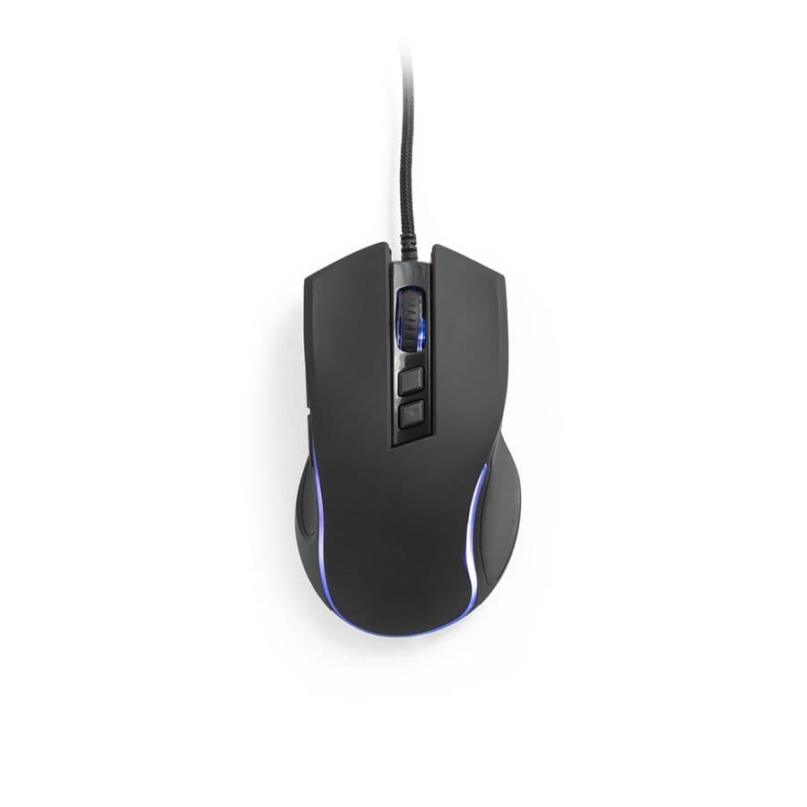 THORNE MOUSE RGB. Gamingmus med 1.5 m kabel och ABS RGB LED-lampor