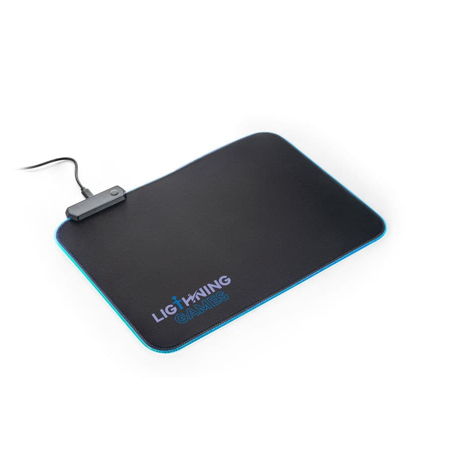 THORNE MOUSEPAD RGB. Gamingmusmatta med RGB LED-lampor i polyester