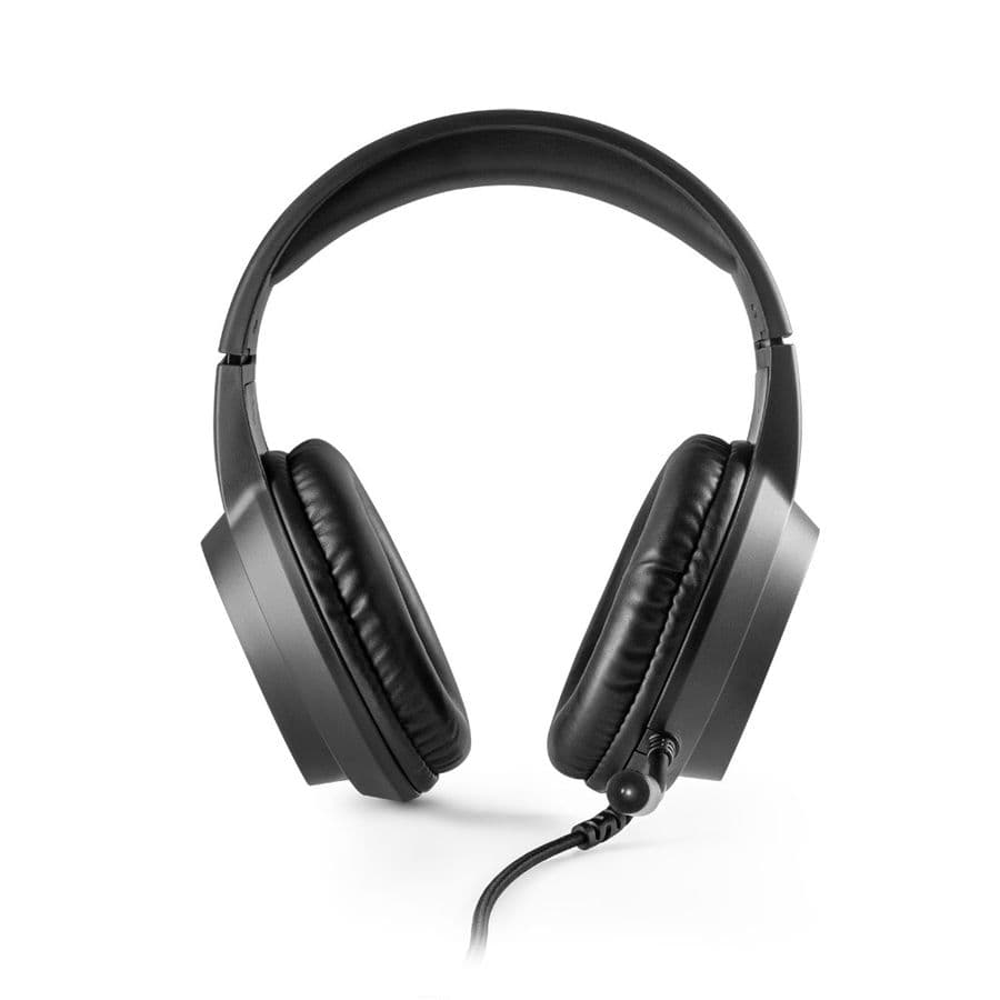 Thorne Headset RGB. ABS-Gaminghörlurar med kabel, mikrofon och RGB LED-lampor