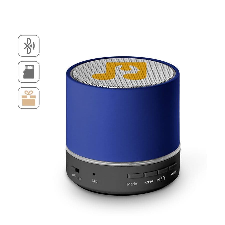 RE-PEREY. 3W bärbar högtalare med 4h30m batteritid på återvunnen ABS (100 % rABS)