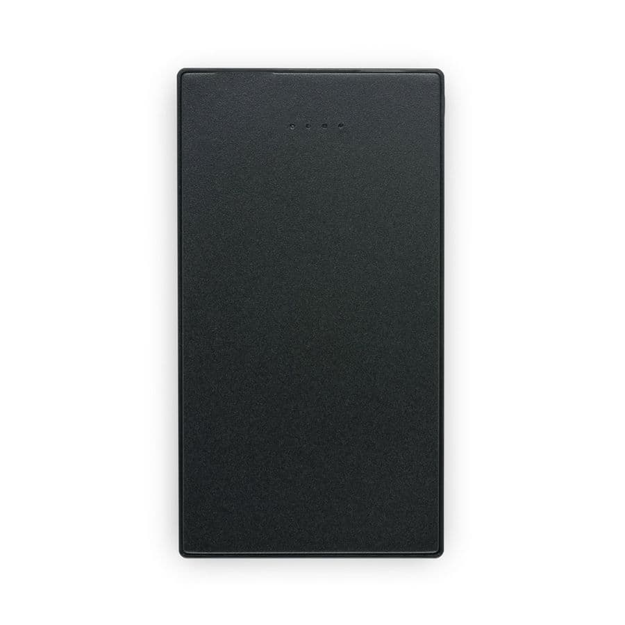 DENNING. 5 000 mAh tunn powerbank i rostfritt stål
