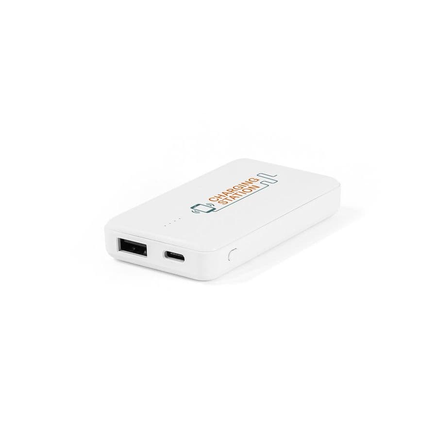 SHERYL. Powerbank 4 000 mAh i återvunnen ABS (100 % rABS)