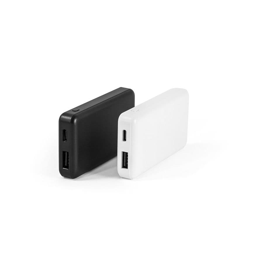 SHERYL. Powerbank 4 000 mAh i återvunnen ABS (100 % rABS)