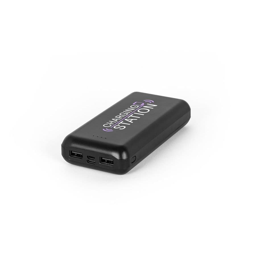 LEAKEY 20. Powerbank 20 000 mAh i återvunnen ABS (100 % rABS)