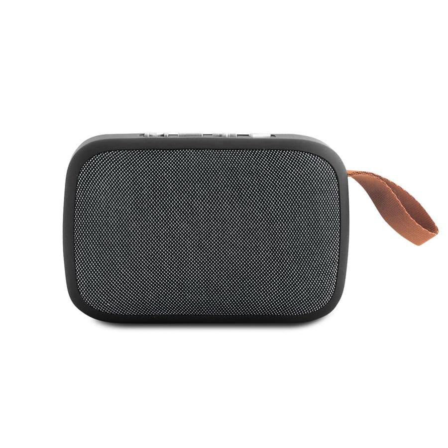 GANTE. Bärbar 3W högtalare med 2h batteritid i polyester och ABS