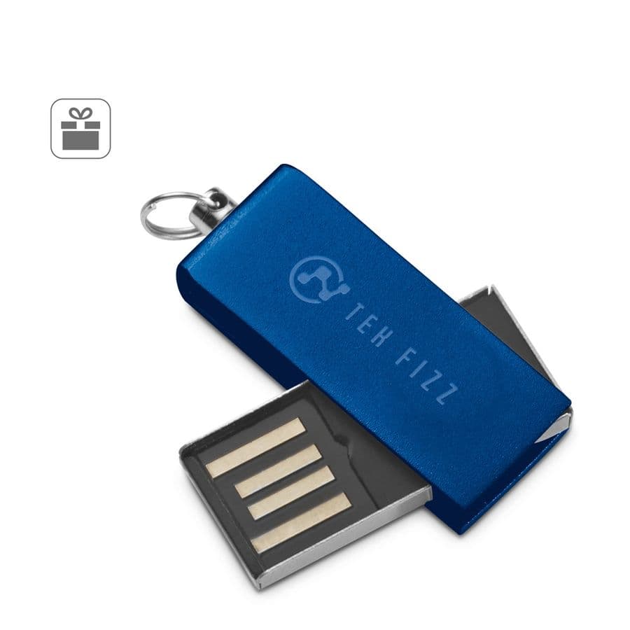 SIMON 8GB. 8GB UDP mini penna som USB i aluminium