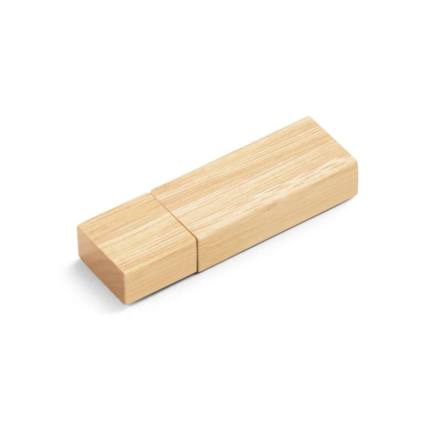 VENTER 8GB. USB-minne med 8GB i bambu Ljus naturfärg