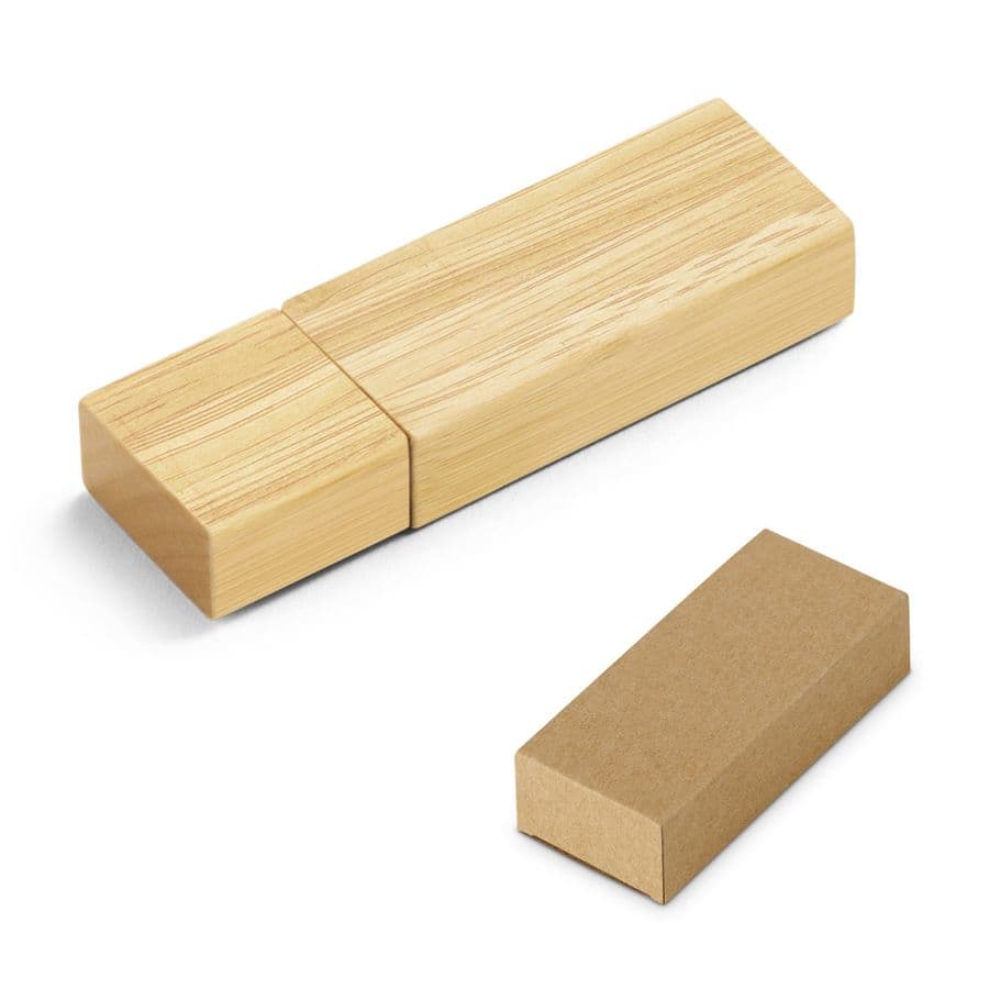 VENTER 8GB. USB-minne med 8GB i bambu