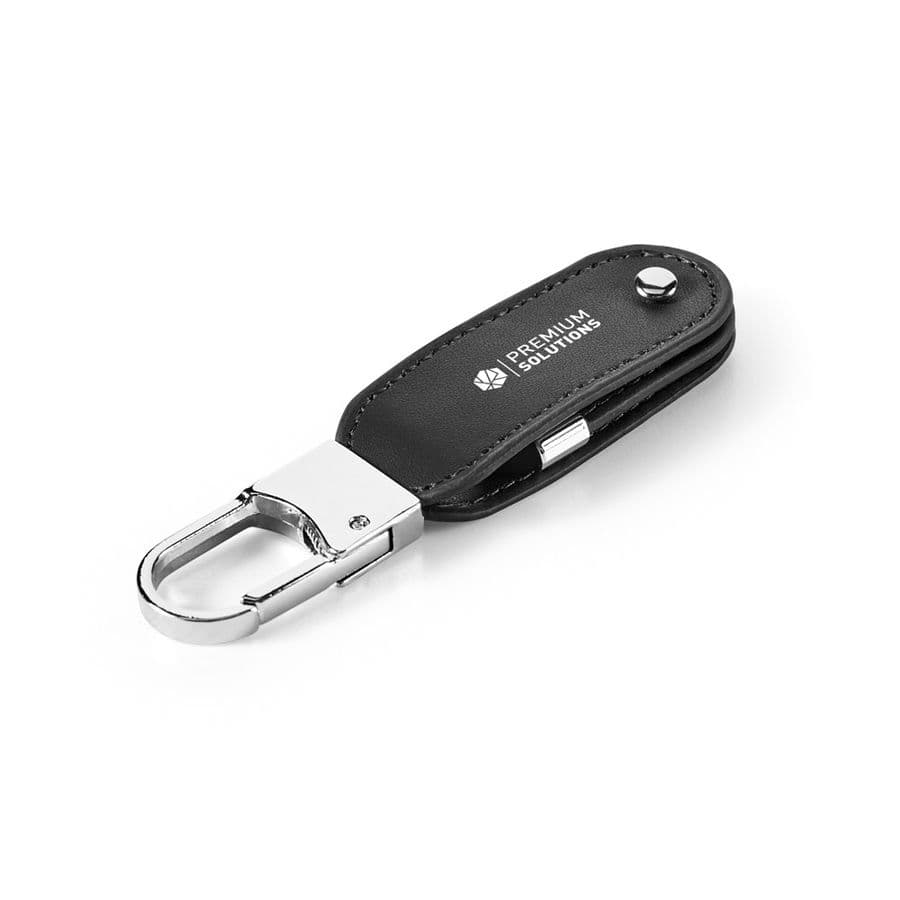 BRAGG 8GB. USB-minne med 8GB i PU och med karbinhake
