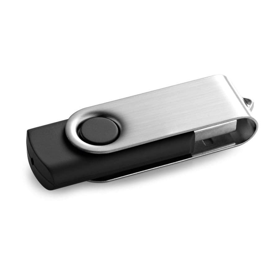 CLAUDIUS 32 GB. 32 GB USB-minne med metallklämma