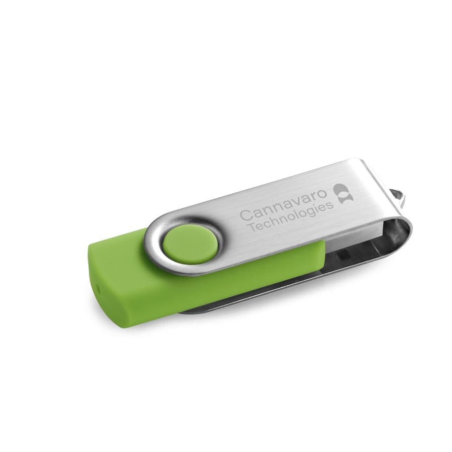 CLAUDIUS 8GB. 8 GB USB-minne med metallklämma