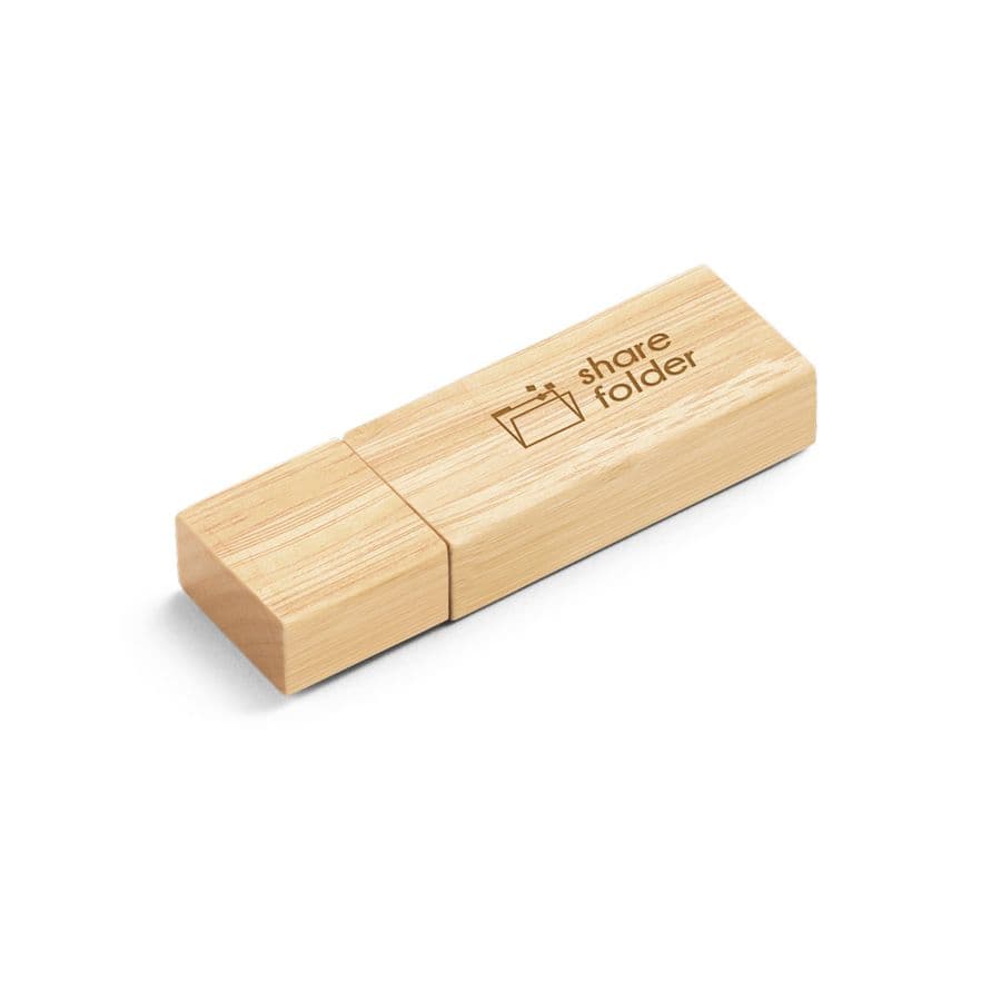 VENTER 16GB. 16 GB bambu USB-minne