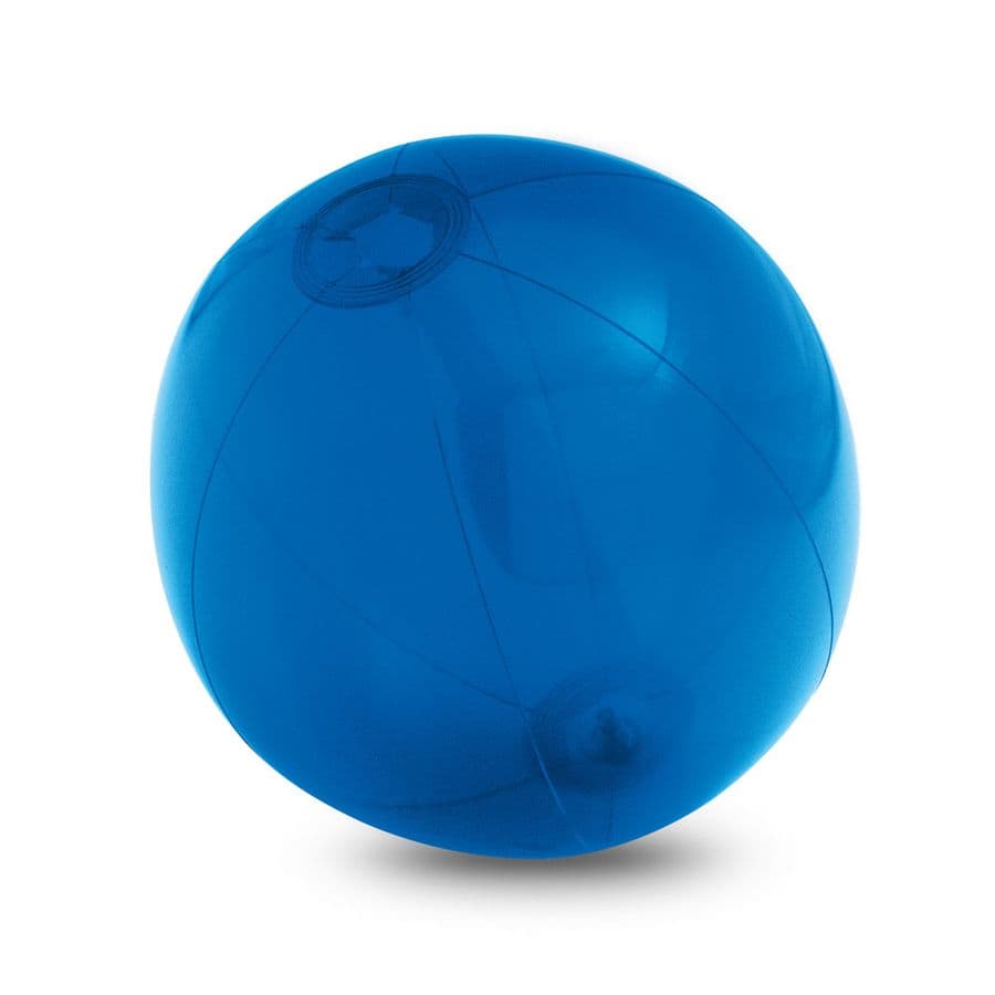 PECONIC. Uppblåsbar badboll i genomskinlig PVC