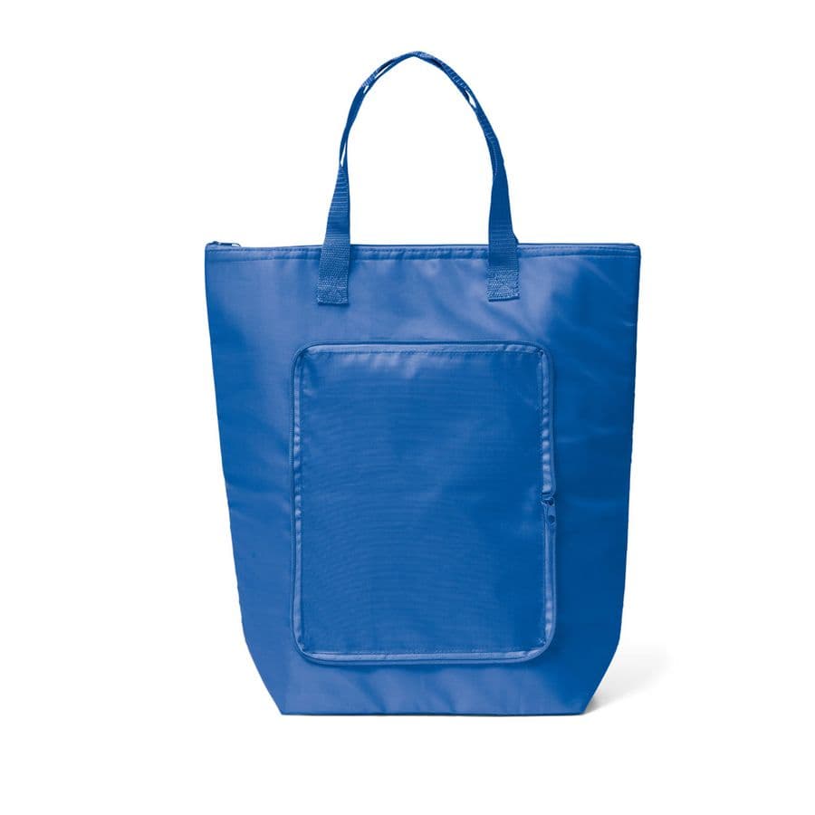 MAYFAIR. Hopfällbar kylväska i 210D polyester 15 L Kungsblå