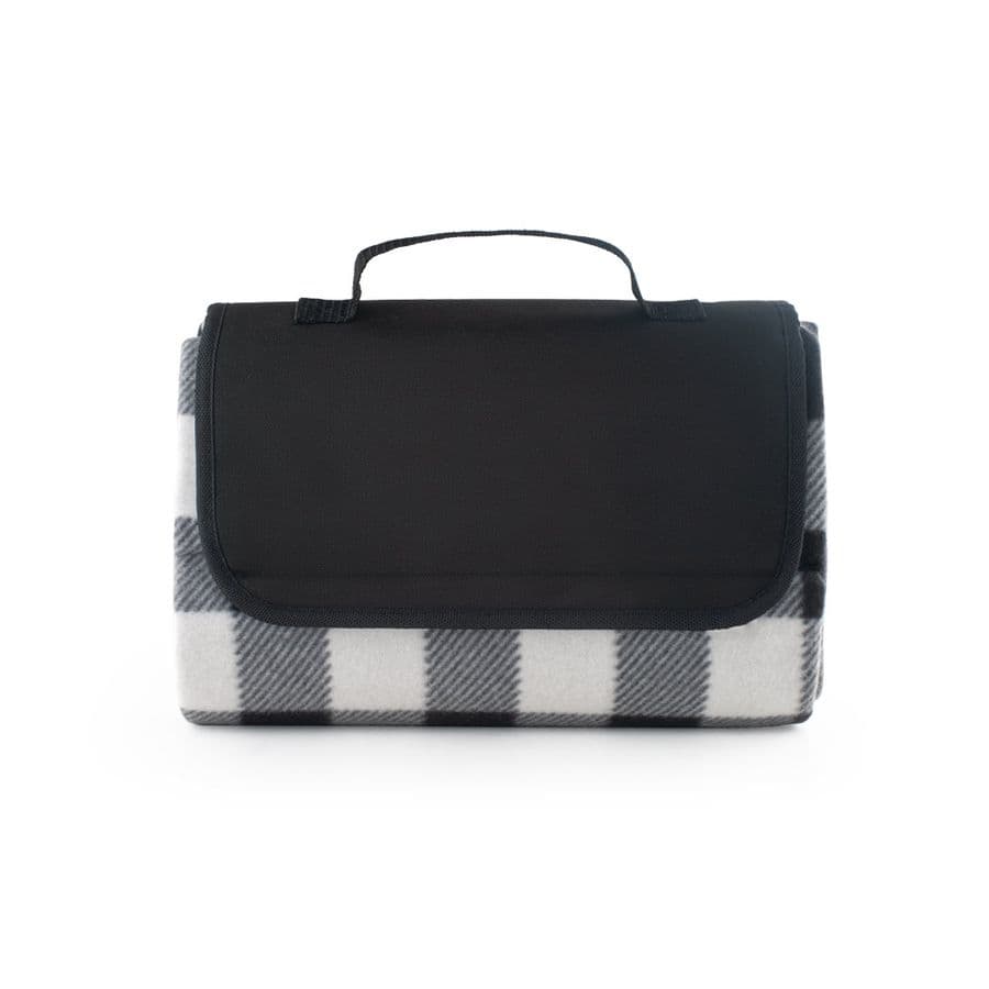RILEY II. EPE-fodrad picknickfilt (180 g/m²) med mönster