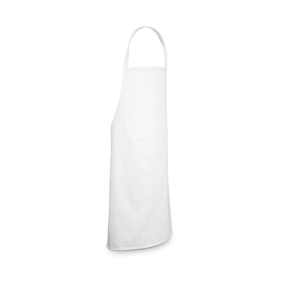 CUMIN. Förkläde i bomullstwill (180 g/m²) Vit