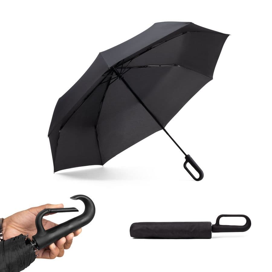 CAMILLE. Stort paraply (27") i 190T pongee