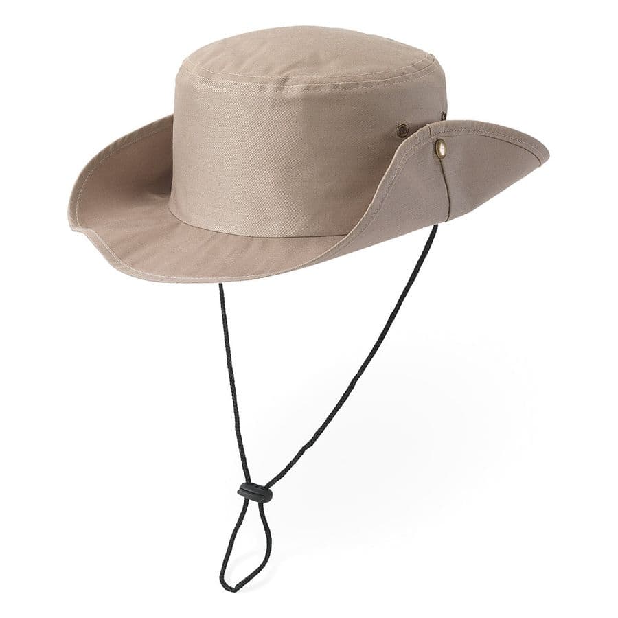 BLASS. Safarihatt i 100 % polyester (160 g/m²) Beige