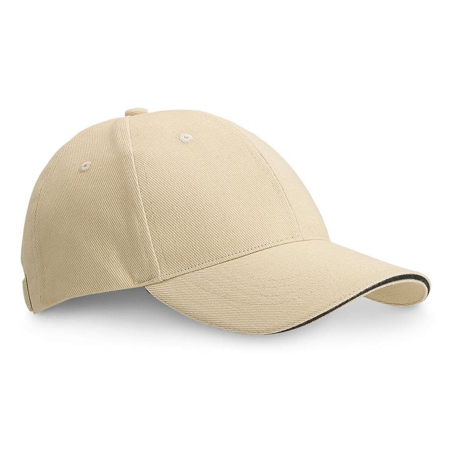 CHRISTOPHE. keps i 100 % bomull (260 g/m²) Beige
