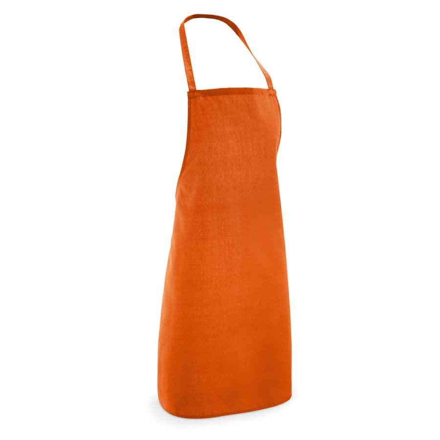 CURRY. Förkläde av bomull och polyester (180 g/m²) Orange