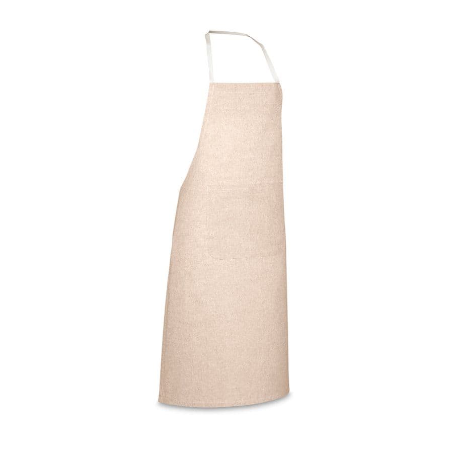 ZIMBRO. Förkläde med återvunnen bomull (140 g/m²) Naturfärg