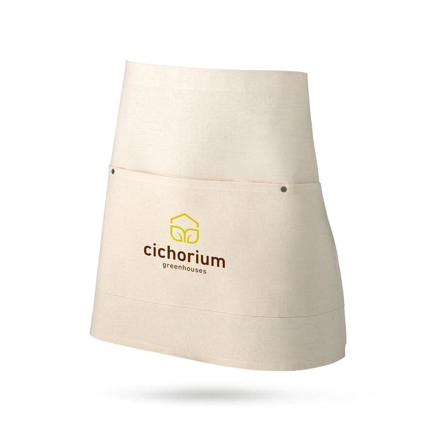 CHICORY. Multifunktionsförkläde i bomullscanvas (260 g/m²)