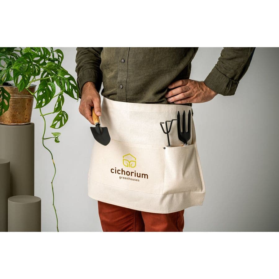 CHICORY. Multifunktionsförkläde i bomullscanvas (260 g/m²)