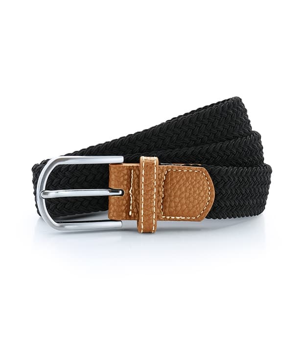 Braid stretch belt