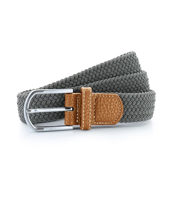 Braid stretch belt