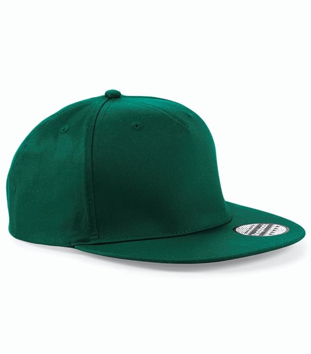 5 Panel Snapback Rapper Cap