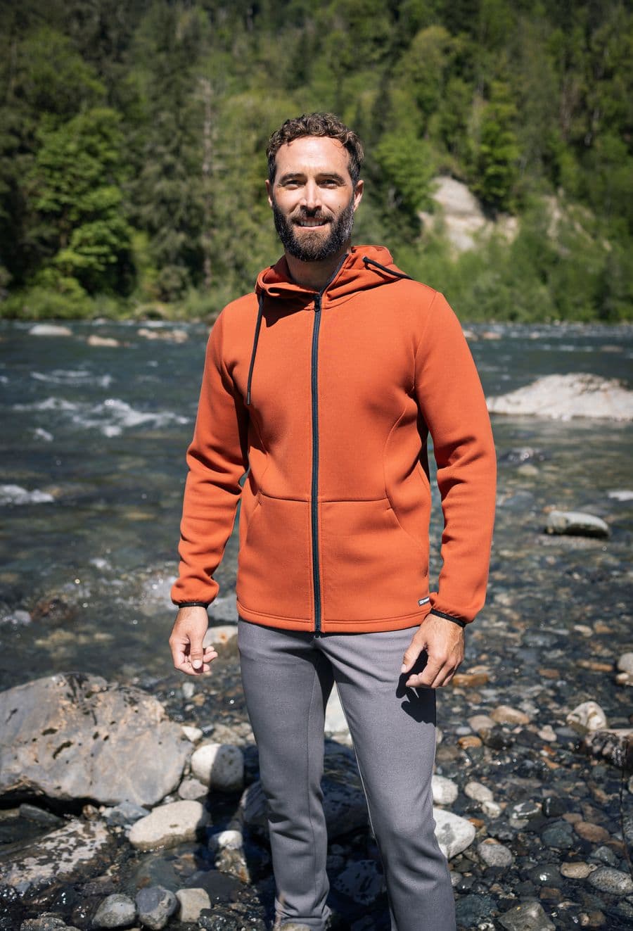 Pemberton Hood Full Zip Men