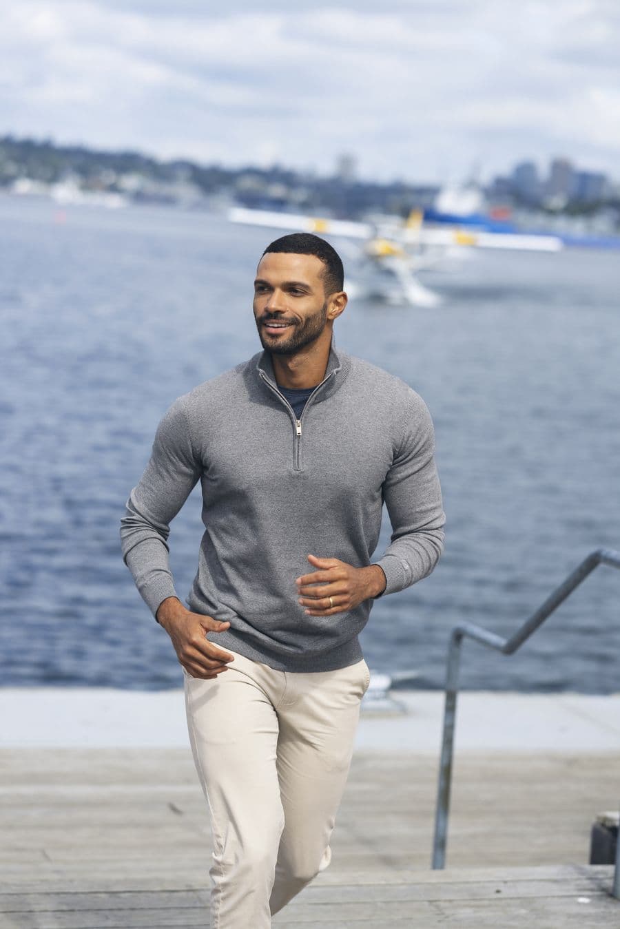 Oakville Half Zip Sweater Men
