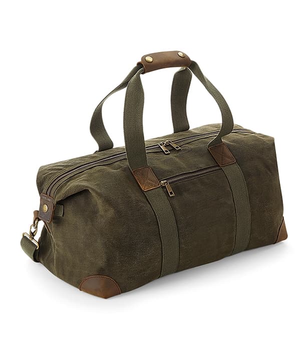 Heritage Waxed Canvas Holdall